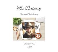 Little Cowboys: A Cute Coloring Book of Western Boys: Adorable Cowboy Boys in Hats, Boots & Wild West Scenes - A Fun & Relaxing Coloring Book for Kids, Teens & Adults