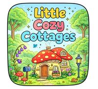 Little Cozy Cottages: A Cozy and Comforting Colouring Book