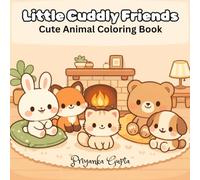 Little Cuddly Friends: Cute Coloring Book