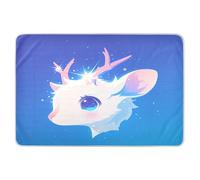 Little Cute Deer Extra Large Riutilizzabile Bed Underpads Impermeabile Lavabile Lenzuolo Sottopancia Traspirante Materasso da viaggio per neonati 132,1 cm L x 86,4 cm W