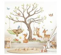 Little Deco WTD DL5073 - Adesivo da parete, motivo: animali della foresta, motivo: orso