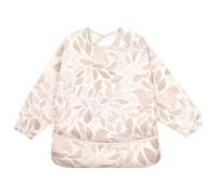 Little Dimsum Bavaglino con Maniche Lunghe，Bavaglini impermeabili per Neonati 6-36 Mesi(uccello)