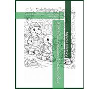 Little Dino Adventures Coloring Book: Fun ans EasyDinosaur Coloring Pages for Kids Ages 2-10