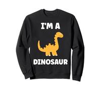 Little Dino Cute Funny Child Simple I'm a Dinosaur Felpa