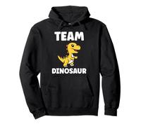 Little Dino Cute Funny Child Simple Team Dinosaur Felpa con Cappuccio