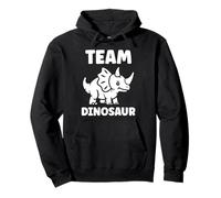 Little Dino Cute Funny Child Simple Team Dinosaur Felpa con Cappuccio
