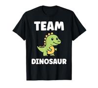 Little Dino Cute Funny Child Simple Team Dinosaur Maglietta