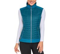 Little Donkey Andy - Piumino/gilet leggero da donna, caldo, senza maniche, per escursionismo, viaggi, corsa e golf, colore: blu intenso, M