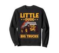 Little Dude Big Trucks Monster Truck Felpa