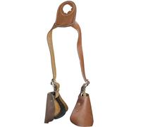 Little Dude in cuoio da pomo con staffe western complete di copristaffe Lakota