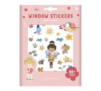 Little Dutch 125582 Adesivo per finestra - Rosa & Friends