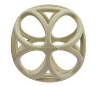 Little Dutch 2012520 palla da gioco/palla da dentizione in silicone - sabbia