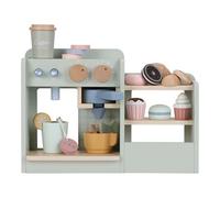 Little Dutch 2508 - Caffè in legno, con accessori, colore: Verde