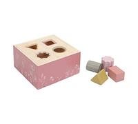 Little Dutch 7022 - Gioco in legno con 4 forme - Wild Flowers rosa