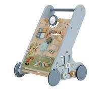 Little Dutch 7232 - Carrello in legno FSC Activity - Forest Friends blu