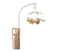 Little Dutch 8400 Mobile con carillon e supporto in legno - Newborn Naturals