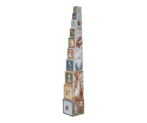 Little Dutch Forest Friends 7239 - Cubo impilabile, torre impilabile