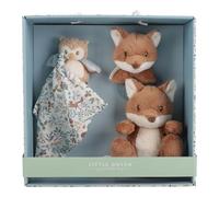 Little Dutch Forest Friends 8915 - Set regalo da 3 pezzi (panno per coccolare, afferrare, peluche di peluche)