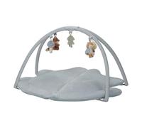 Little Dutch Forest Friends 8917 - Coperta per gattonare con arco da gioco, colore: Blu