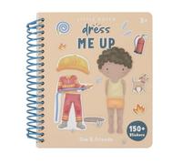 Little Dutch Jim & Friends 125407 - Libro con adesivi Dress me up