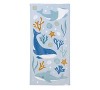 Little Dutch Ocean Dreams 125834 - Asciugamano da spiaggia (60 x 120 cm)