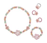Little Dutch - Little Dutch Houten Juwelenset Bloemen 4dlg. NUOVO
