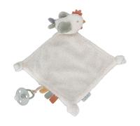 Little Dutch Little Farm Cuddle Cloth Chicken copertina doudou con chiusura a scatto 1 pz