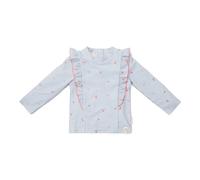 Little Dutch Maglietta da nuoto a maniche lunghe Sunny Flowers Blue – 74/80