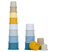Little Dutch Stacking Cups coppette impilabili Blue 8 pz
