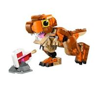 Lego jurassic world 76967 little eatie: t. rex, dinosauro giocattolo con parti mobili, gioco di ruolo bambini 7+, idea regalo