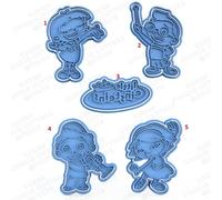 Little Einstein Set cookie cutter formina tagliabiscotti compleanni feste