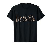 Little Elm Texas Vintage design elegante Maglietta