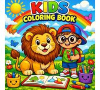 Little Explorer Coloring Book: Fun & Easy Animal Coloring Pages for Kids