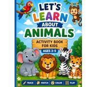 Little explorer, First step, Animals BOOK: age 3-5