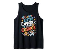 Little Explorer Of The Cosmos Cute Space Planet Art Canotta