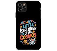 Little Explorer Of The Cosmos Cute Space Planet Art Custodia per iPhone 11 Pro Max