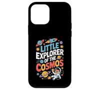 Little Explorer Of The Cosmos Cute Space Planet Art Custodia per iPhone 12 mini