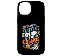 Little Explorer Of The Cosmos Cute Space Planet Art Custodia per iPhone 14