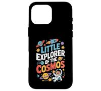 Little Explorer Of The Cosmos Cute Space Planet Art Custodia per iPhone 16 Pro Max