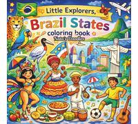 Little Explores: Brazil States Coloring Book