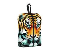 Little Fat Tiger Head - Borsa per scarpe da viaggio, impermeabile, 3 in 1, per scarpe da ginnastica
