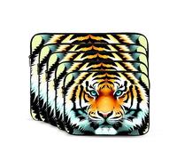 Little Fat Tiger Head Custodia per laptop da 15 pollici Custodia per laptop portatile antiurto moda borsa per laptop per donne uomini valigetta per laptop