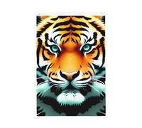 Little Fat Tiger Head Welcome Garden Flag 2x3 Ft Double Sided No Fade House Yard Flags Photo Sfondo Banner per Cortile Portico Prato Decorazione Esterna