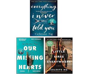 Little Fires Everywhere, Everything I Never Told You, Our Missing Hearts by Celeste Ng 3 Books Collection Set