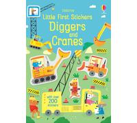 Little First Stickers Diggers and Cranes-Usborne-Copertina flessibile