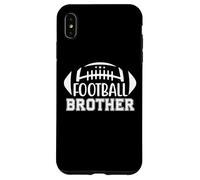 Little Football Brother That's My Big Bro Football Brothers Custodia per iPhone XS Max