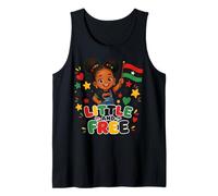 Little Free Juneteenth Black Girl Flag Canotta