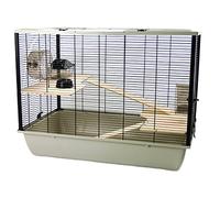 Little Friends, Alta Gabbia per criceti e Topi con mensola in Legno e scaletta
