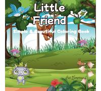Little Friends: Simple & Beautiful Coloring Book