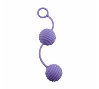 LITTLE FRISKY PALLINE VAGINALI IN SILICONE VIOLA KEGEL BALLS PERLE DELLA GEISHA